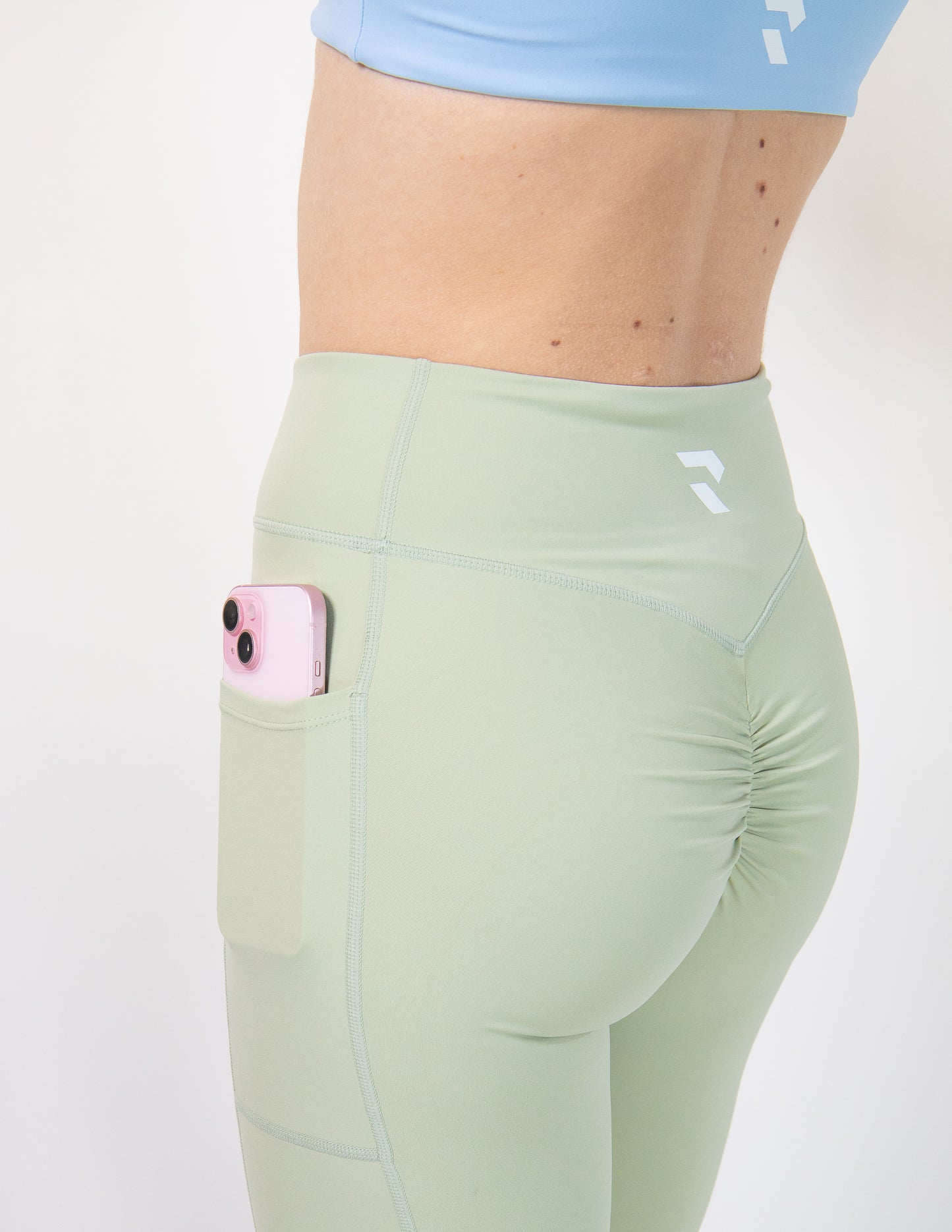 Leggings Scrunch (V snið með vasa)