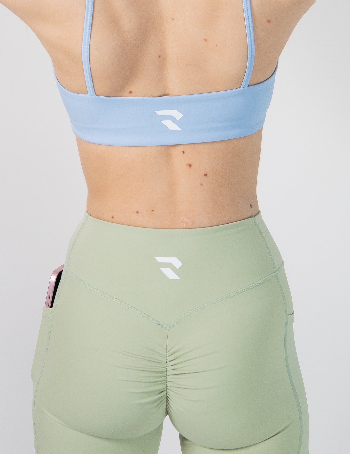 Leggings Scrunch (V snið með vasa)