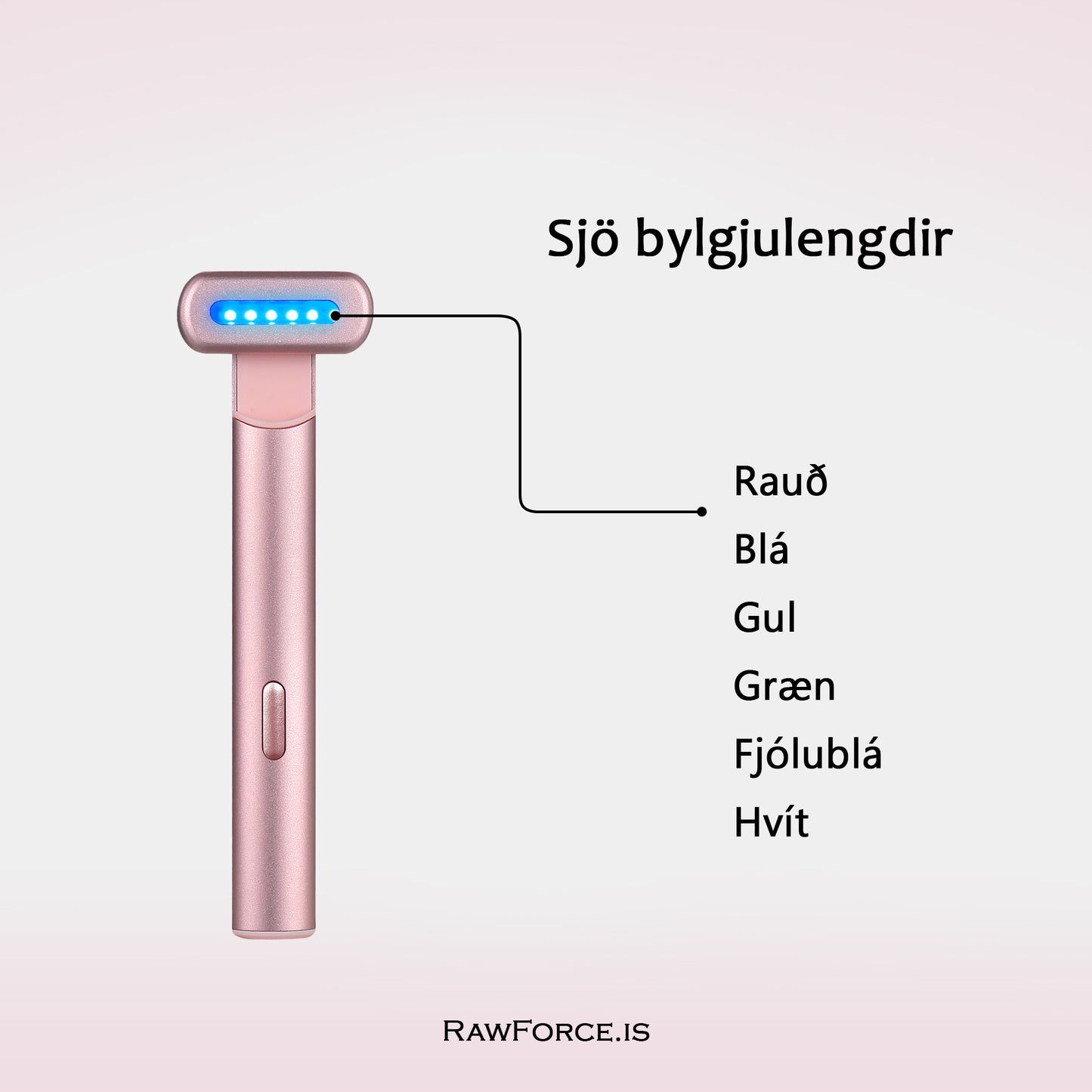 Andlits Sproti (7 Bylgjulengdir)